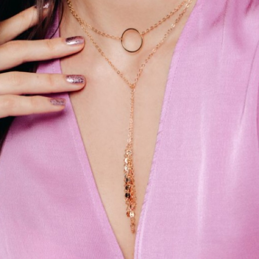 A. Marie Eternity Wrap Necklace